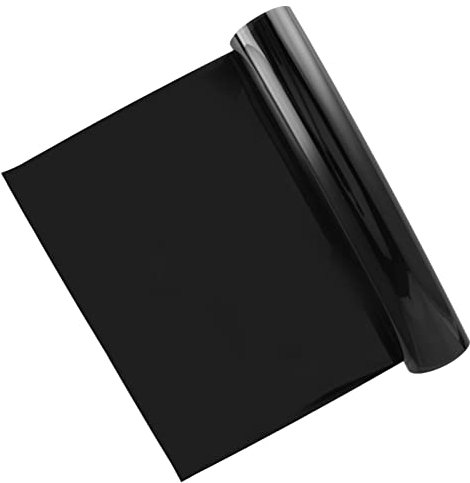 Total Blackout Window Film, Static Cling Glass Sticker for Office with Heat Insulation