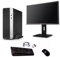 Hp Postazione Completa Pc Fisso, Prodesk Intel i5-9500, Ram 16Gb SSD 512Gb, Monitor 24, Mouse Tastiera USB e Wifi, Windows 11 Pro (Ricondizionato)