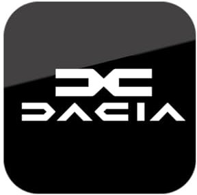 XYPDMGRE Auto Tankdeckel Aufkleber für Dacia Logan 2005-2017, Reflektierender Karosserieaufkleber Stylisch Autozubehör