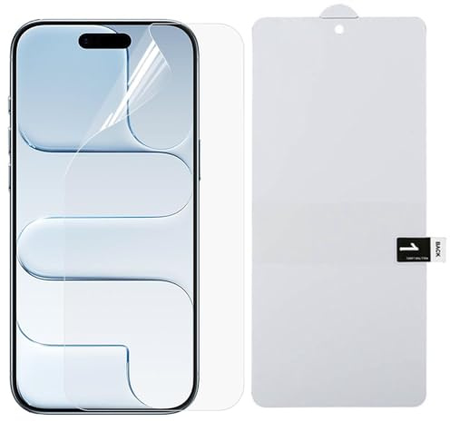 Wigento Für Apple iPhone 17 Air Front Screen Protector Hydrogel Display Schutz Folie