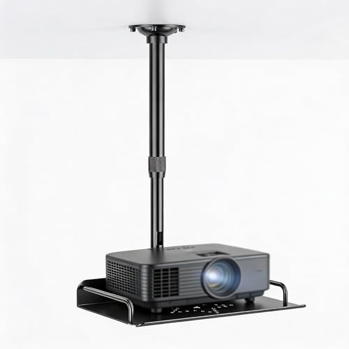 Soporte Universal de Techo para proyector, 30 a 60 cm, Carga máxima de 3 kg