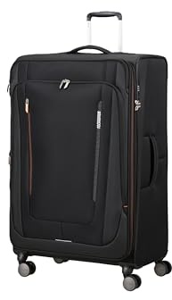 American Tourister Trolley Wanderlite Spinner Exp. TSA Shadow Black schwarz 85cm