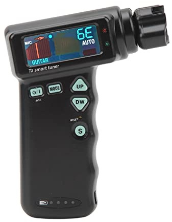 SUNGOOYUE Automatischer Gitarrenwickler, 2600 MAh LCD-Tuner mit Farbdisplay für Akustische E-Gitarren-Ukulele