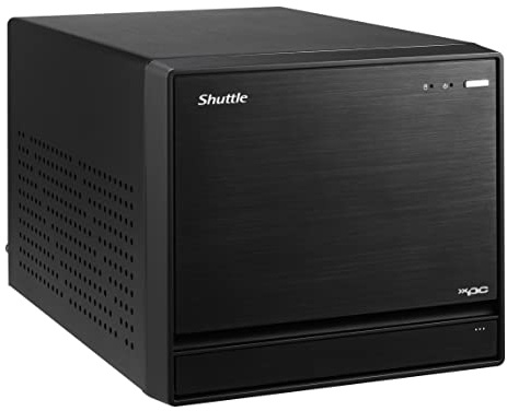 Shuttle XPC Cube SB860R8 Mini Barebone PC Intel B860 Chipset Supports Intel Core Ultra 200 Series LGA 1851 CPU 500 watt (80 Plus Gold) Flex PSU (CPU, RAM, SSD, HDD, and OS are NOT Included)