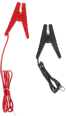 Kabel für Elektrozaun 2 Stück aus Kupfer und Pp, Weidezaun | Überbrückungskabel für Zaunsystem, Einfache Montage, für Pferde und Kaninchen, Garten und Hof
