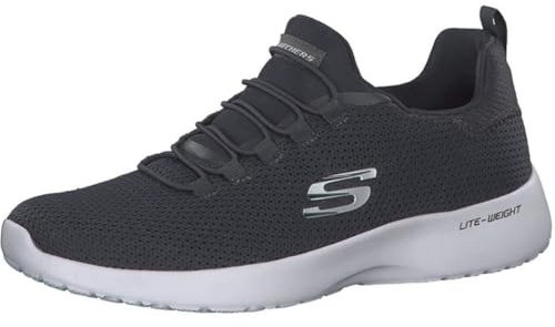 Skechers Skechers Dynamight 58360-gry, Scarpe da Ginnastica Basse Uomo, Carbone, 41 EU