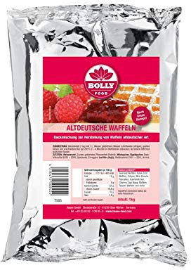 Backmischung Altdeutsche Waffeln 1 kg Beutel süß, weiche, traditionelle Konsistenz