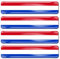 Biomar Labs® 4 x Aufkleber 3D Gel Silikon Stickers Niederlande Holland The Netherlands Dutch Niederländische Flagge Fahne Flag Autoaufkleber F 10