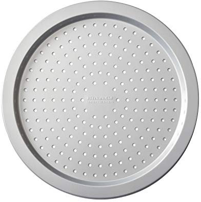 KitchenAid Pizza-Crisper, antihaftbeschichtet, Stahl, 35,6 cm, silberfarben