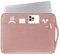 Voova Funda Portatil 15.6 16 Pulgadas (37×25,5×2,5CM) Funda Portátil 360°Protectora 15,6 Funda Ordenador para Macbook Pro 16,Acer ConceptD 16,Lenovo 16,Inspiron 16 Bolsa Portatil, Rosado