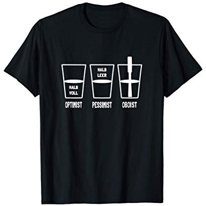 Oboist Oboistin Oboer Oboe Oboer Orchester T-Shirt