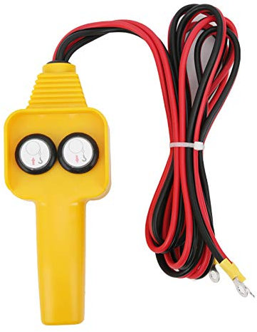 Aukson Controller cablato per verricello Assemblaggio pulsantiera Stile 12V per verricello 1500lbs-5000lbs Telecomando per verricello con Impugnatura in Gomma