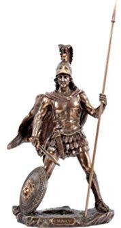 Generisch Ancient Greek God of War Ares (Cold Cast Bronze Statue 33cm / 12.29inches)