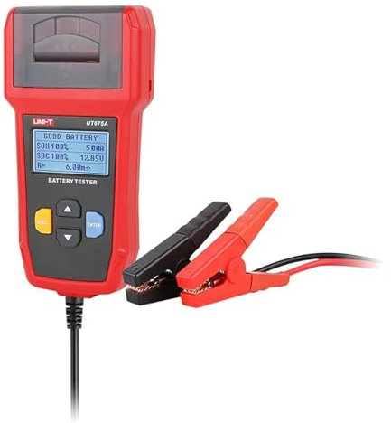 UNI-T UT675A Batterietester mit Drucker, 3Ah-250Ah