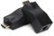 HDMI Extender Adapter, 2 Stück 2,5Gbit/s RJ45 auf High-Definition Multimedia Interface Transmission Extender Übertragungsadapter Empfangsadapter für HDTV HD TV DVD, kompatibel HDCP CAT-5e/6-Kabel