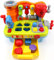 HOLA Toys for 2 Year Old Boy, Baby Tool Bench Toy for 1 Year Old Boys Musical Toddler Workbench Toy 12 18 Months with Shape Sorter, Sounds & Lights, Educational Toys Gifts for Baby Boys Girls Age 2 3