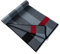 Lindoro Merino Wollschal für Herren, Warme, Leichte Tartan-Plaid-Winter-lange Schals mit Geschenkbox (Hell & Dunkelgrau)