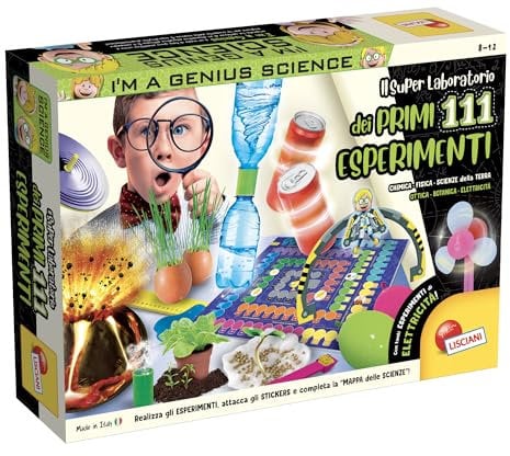Lisciani Giochi - I'm a Genius Il super laboratorio dei primi 101 esperimenti