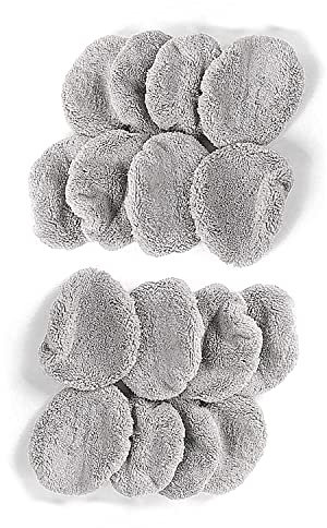 T/F Set de Gris 16 Paños de Limpieza para Robot Limpiacristales, Adecuado para AlfaBot X6, X7 Accesorios