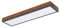 Lindby LED Deckenleuchte Laviona dimmbar mit Leselampe (Modern) aus Holz (1 flammig,) - Lampe Deckenlampe Wohnzimmerleuchte