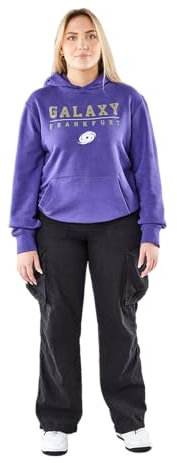 Frankfurt Galaxy 2023-Sudadera con Capucha Sudadera con, Morado, Extra-Large Unisex Adulto