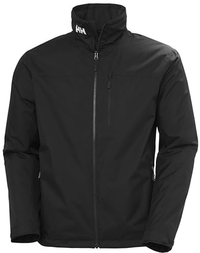 Helly-Hansen Men's Crew Midlayer Jacket 2.0, 990 Black, Large