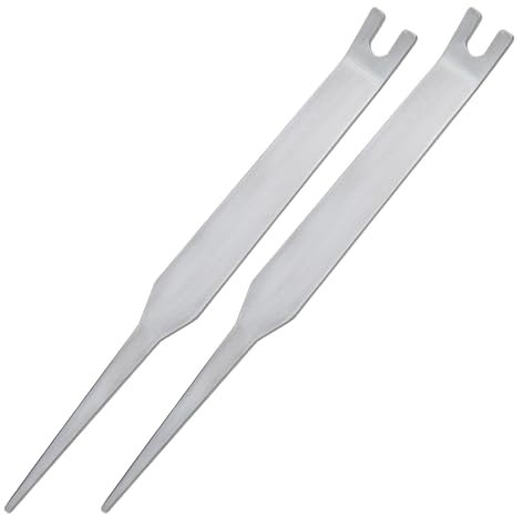 OTOTEC 2 x strumento di rimozione del morsetto a X, strumento di rimozione della scheda madre, compatibile con Xbox 360 ONE in acciaio inox X-Clip strumento di rimozione strumento di ricambio