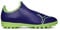 PUMA Kids Finesse Astro Turf Football Boots Trainers Purple/Green C13 (32)