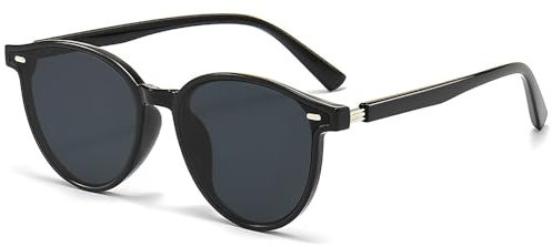 ChMLQX Sonnenbrille Retro Polarisierte Sonnenbrille Unisex Sunglasses UV400Schutz Ultraleicht Rahmen