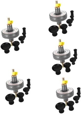 SOLUSTRE 5pcs Automobile Valve Grinding Tool Valve Core Replacement Kit for Car Repair Pneumatic Lapping Tool
