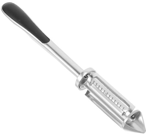 Luxshiny Coltello da Cucina Reversibile 3 in 1 Sbucciatore Sbucciatore per Cavoli Sbucciatore per Verdure Grattugia Sbucciatore per Pomodori Sbucciatore per Verdure Affettatrice