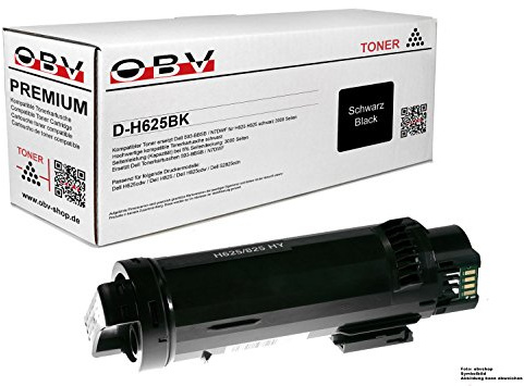 OBV Kompatibel Toner ersetzt Dell 593-BBSB N7DWF für H625cdw H825 H825cdw S2825cdn - schwarz 3000 Seiten
