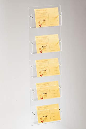 5-Fach Postkartenwandhalter