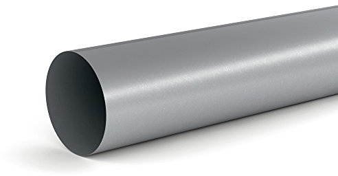 Lüftungsrohr SR-R 150 Rundrohr in 1000 mm Länge mit Durchmesser 148 mm innen / COMPAIR STEEL flow 150 (System Ø 150)