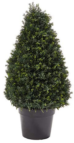 Home Pure Garden Kunstpflanze Zypresse Formschnittturm, 94 cm NA n/a