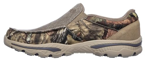 Skechers - Mocasines Creston-Moseco de diseño Holgado para Hombre, Camo, 42 EU