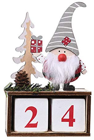 Ansenesna Weihnachten Deko Holz Weihnachtsdeko Ornamente Schmuck