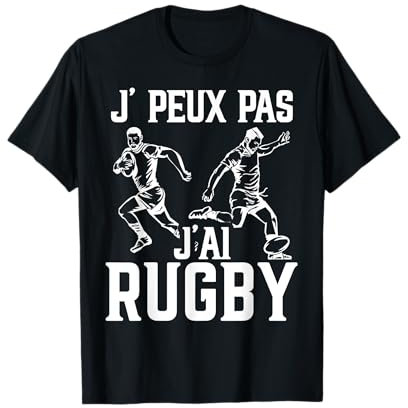 Je Peux Pas J'ai Rugby XV De France Rugby Cadeau T-Shirt
