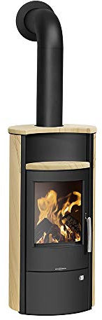 Kaminofen ORANIER Pori 5 (5,0 kW) Sandstein Schwarz