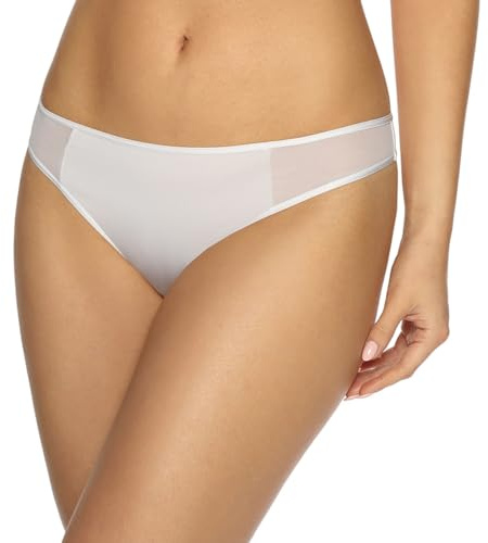 VIANIA! String-Tanga Sally 201084 klassisch Basic Microfaser hoher Farben Weiß I Schwarz I Rot I New Skin I Cream