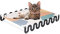 PJDDP Erhöhtes Hundebett Katzenbett Haustierbett, Katze Hängematte Hundezwinger Welpen Kätzchen Feldbett,Waschbarer Sommer Kühles Hundebett Für Kleine Hunde/Katzen,Schwarz