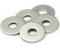 AMLOOPH Unterlegscheiben M12 X 37mm, Große Flache Beilagscheiben, Dicke 3mm, Edelstahl DIN9021 A2 V2A (5 Stück) Für Schrauben, Muttern & Gewindestange