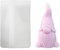 Stampi 3D in silicone a forma di gnomo, per Natale, fai da te, gnomo, in silicone, per la produzione di candele, cioccolato, fondente