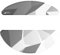 Xtrfy Glass Skates, Pieds de Souris Autocollants en Verre Aluminosilicate, Compatibles avec la Souris de Gaming Xtrfy M8 Wireless, Glisse Rapide et Précis