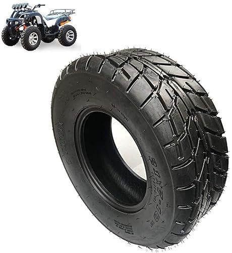 BAZIGA Elektroroller-Reifen 21 x 7–10 Kart-/-Reifen 10-Zoll-verschleißfeste, rutschfeste, schlauchlose Reifen für Straße und Gelände, Zweizweck-Profilmuster