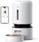PETLIBRO Automatic Cat Feeder, Smart App Control via 5 GHz WiFi, 5L Pet Dry Food Dispenser, Timed Control, Suitable for Dogs and Cats, Portion Adjustable, Plug-in Power Supply Required, White