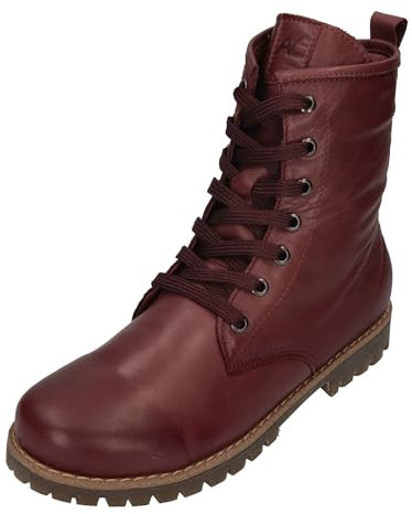Andrea Conti Damen Stiefelette, Burgund, 36 EU
