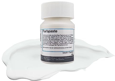 DD Composite Farbpaste RAL-Töne Pigment hochpigmentiert für Kunstharz Epoxidharz Resin kräftig deckend