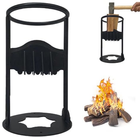 Holzspalter Manuell, TGKYK Anzündholz Spalter, Quick Manueller Holzspalter, Tragbar Kindling Splitter, Anzündholzspalter, Brennholzspalter, für Home und Outdoor Camping