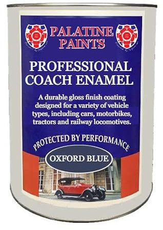 Palatine Professional Coach Enamel Paint (1 Litre, Post Office Red)